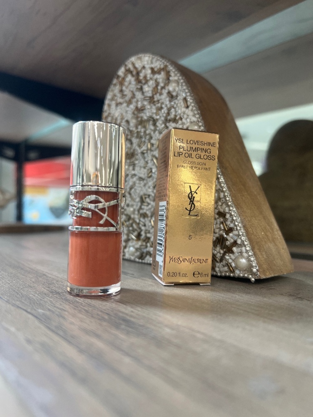 YSL plumping lip oil